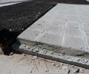 Paving work