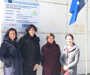Canal de Isabel II visits LIFE Photoscaling installations