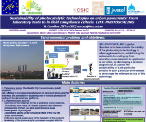 LIFE Photoscaling project presented at 7th Open Meeting of the Nanocem Consortium