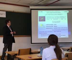 Ángel Castillo presents LIFE Photoscaling in ACHE’s VII Structures International Congress