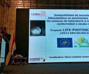 Ángel Castillo presents LIFE Photoscaling Project in Asunción (Paraguay)